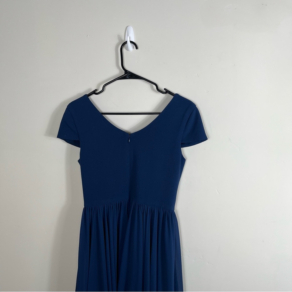 Dress the Population Blue Midi Dress Size Small - Picture 12 of 15